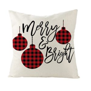 4-Pieces Set Christmas Cushion 45x45 cm + ( 4 x Refill Pillow 450G ) - Image 5