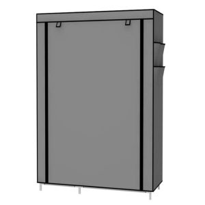 6-Shelves fabric Storage wardrobe organizer (L45 х W105 х H175)cm #88105 - Image 8