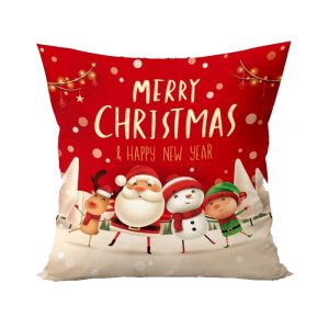 4-Pieces Set Christmas Cushion 45x45 cm + ( 4 x Refill Pillow 450G ) - Image 8