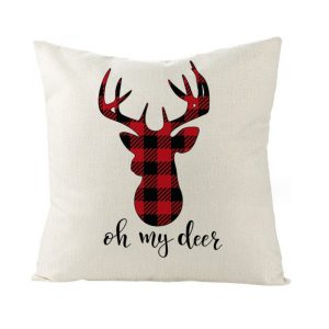 4-Pieces Set Christmas Cushion 45x45 cm + ( 4 x Refill Pillow 450G ) - Image 6