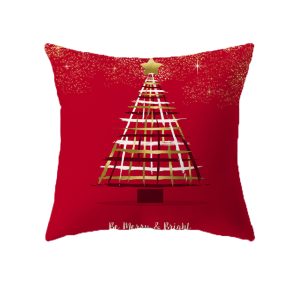 4-Pieces Set Christmas Cushion 45x45 cm + ( 4 x Refill Pillow 450G ) - Image 9