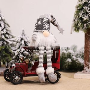 Christmas Glowing Gnome Doll with Led Light - Image 6