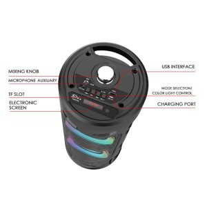 Sing-e ZQS4239, 2x 4 Inch RGB Speaker - Image 3