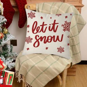 4-Pieces Set Christmas Cushion 45x45 cm ZX014-17 - Image 4