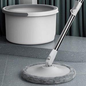 360° High-Quality Foldable Mop With Bucket & 2 Microfiber Pads Set - Image 3