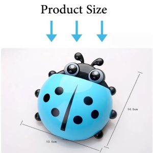 Ladybug Toothbrush Wall Suction - Image 3