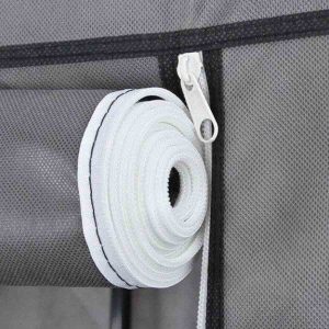 6-Shelves fabric Storage wardrobe organizer (L45 х W105 х H175)cm #88105 - Image 5