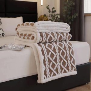Sherpa Blanket Fluffy Soft Double Sided 200x230cm - Image 3