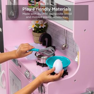 Play Kitchen Wooden Toy Set for Kids with Realistic Design #TX1200P - Image 7