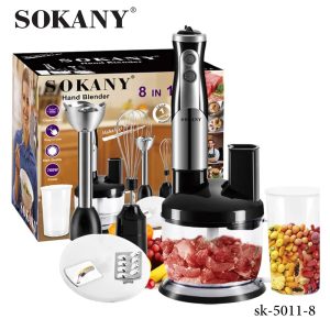 Sokany SK-5011-8, Electric 8 in 1 Hand Blender, 700W - Image 2