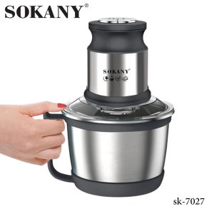 Sokany SK-7027, Electric Kitchen Chopper - 800w - 3.0Ltr - Image 3