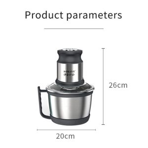Sokany SK-7027, Electric Kitchen Chopper - 800w - 3.0Ltr - Image 5