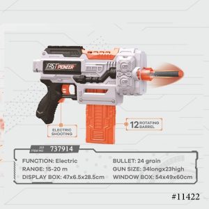 Fast Pioneer Soft Bullet Gun Toy 24 Bullet #Big507 - Image 1