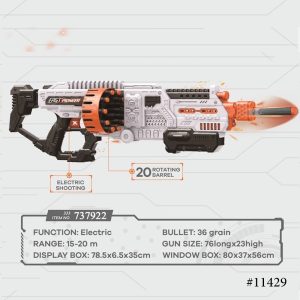 Fast Pioneer Soft Bullet Gun Toy 36 Bullet #Big527 - Image 1