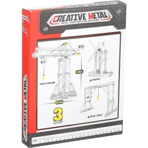 Creative Metal Construction Set for Kids, 273 Pieces, No.1301 - Image 3