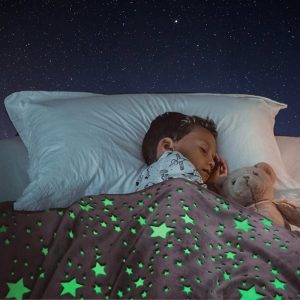 Glow in The Dark Blanket 110x180cm - Image 2
