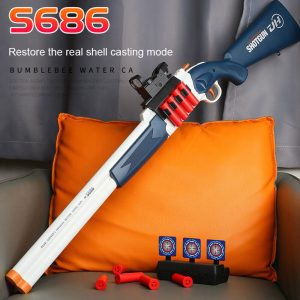 S686 Soft Bullet Toy Gun with Shell Ejection Toy Pistol Foam Realistic Blaster - Image 4
