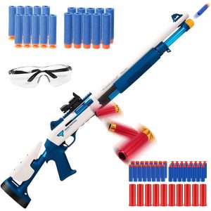 MX1014 Soft Bullet Toy Gun with Shell Ejection Toy Pistol Foam Realistic Blaster - Image 1