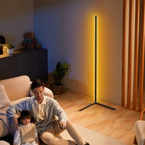 RGB LED Corner Floor Lamp Corner Light With Bluetooth APP & Remote Control - Image 4