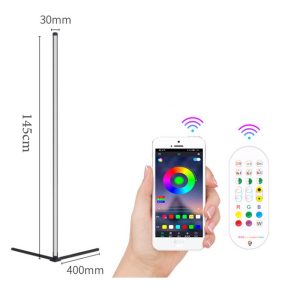 RGB LED Corner Floor Lamp Corner Light With Bluetooth APP & Remote Control - Image 8