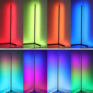 RGB LED Corner Floor Lamp Corner Light With Bluetooth APP & Remote Control - Image 5