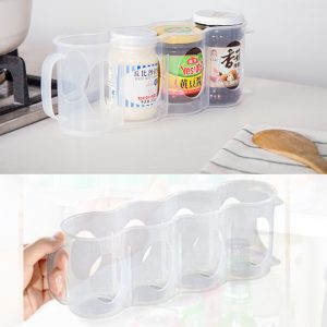 Can Organizer 4 Storage Boxes Kitchen Fridge - Image 3