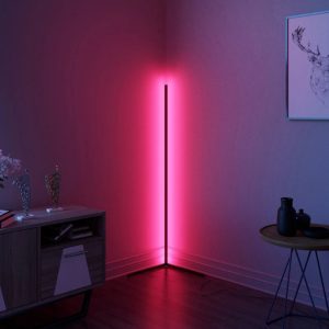 RGB LED Corner Floor Lamp Corner Light With Bluetooth APP & Remote Control - Image 3