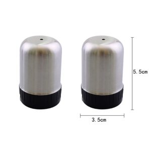 Mini salt shakers made of stainless steel - Image 4