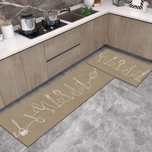 2-Pieces Kitchen Non-slip Floor Mats Set - Image 12