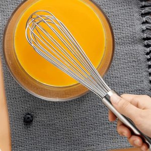 2 Pcs Set Stainless Steel Manual Handheld Mixer - Image 3