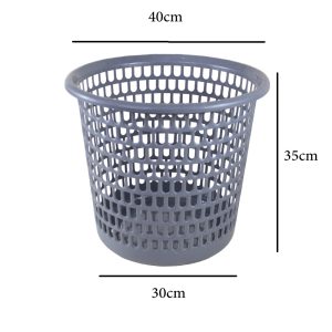 Plastic Laundry Basket 40x40x35cm - Image 4