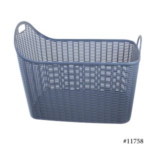 Short Flexible Laundry Basket with Handles - Image 4