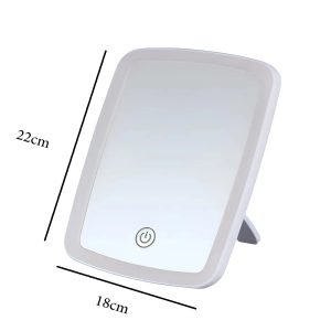Cosmetic table mirror XJ-989 with LED illumination White - Image 5