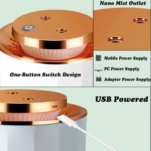 Dual USB Humidifier with Night Light 2200ml - Image 6