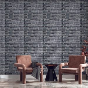 3D Self Adhesive Brick Wall Signs Vintage Brick Design 77 x 70 cm - Image 4