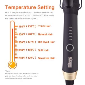 DSP 20108, Professional Hair Curler 25mm - Image 5