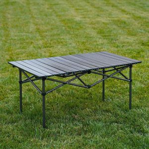 Portable Folding Picnic Table with Carry Bag ( 55x95cm ) - Image 3