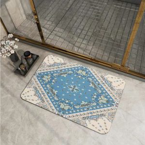 Anti-Slip Bathroom Mat Quick Drying (L50 x W80 x T0.25)cm - Image 3