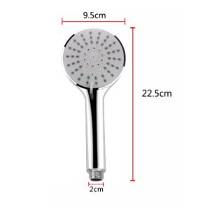 J&S High Pressure Handheld Shower Head JS185567 - Image 4