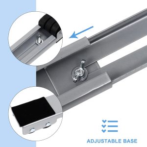 Universal Telescopic base Washing Machine & Fridge Stand ( Silver ) - Image 7