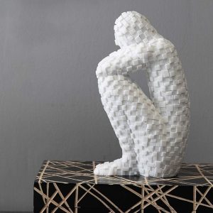 Thinker Shelf Modern Sculptures - Image 6