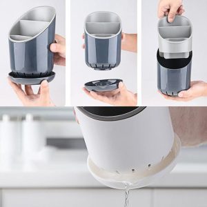 Cutlery Holder Detachable Tableware Drainer - Image 5