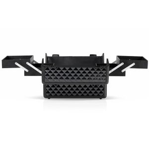 Makeup Case Black Diamond Large Black (L21 X W32 X H26)Cm - Image 5