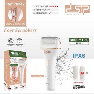 Dsp 70342, Rechargeable Foot Scrubbers - Image 3