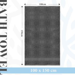 100x150 cm Highly Absorbent and Quick Dry Bath Towel - Image 9