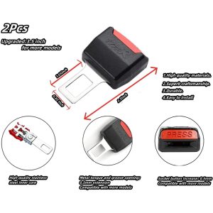 Seat Belt Alarm Stopper 2 Pcs - Image 5