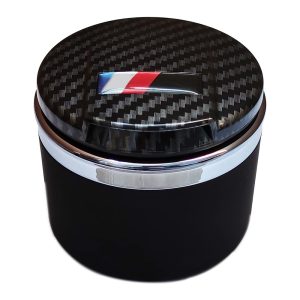 Carbon Car Ashtray With Blue Led - Image 4