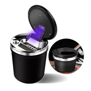 Carbon Car Ashtray With Blue Led - Image 6