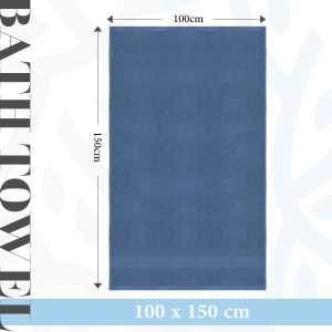 100x150 cm Highly Absorbent and Quick Dry Bath Towel - Image 8