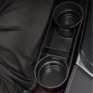 Microfiber Design Car Cup Holder Car Seat Organizer - Image 4